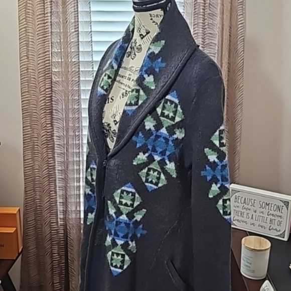 ❗️SOLD❗️ Extended Cyber Monday Sale 💰 Free People We The Free Aztec Cardigan - Picture 9 of 9